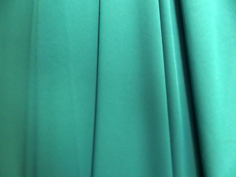 3.Teal Stretch Crepe